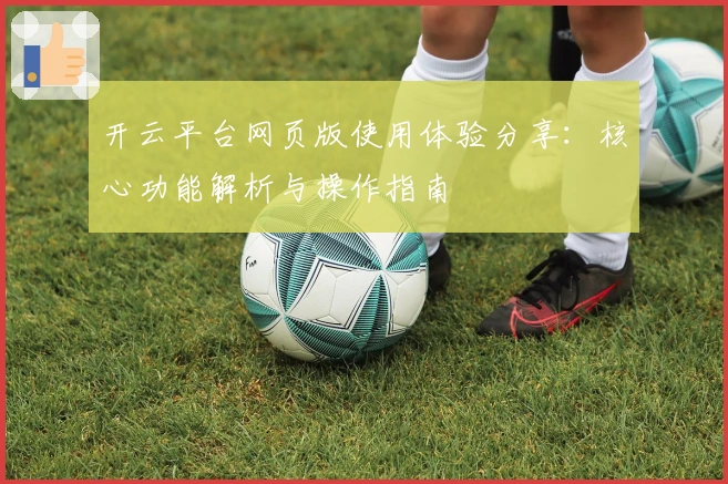 开云平台网页版使用体验分享：核心功能解析与操作指南